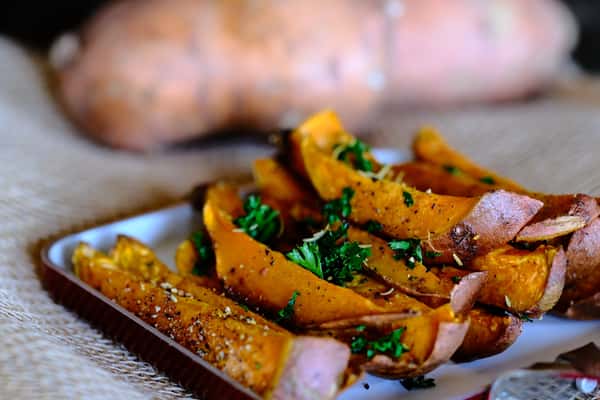 Basket Of Sweet Potato Fries